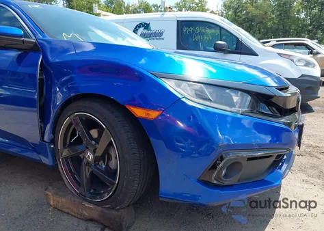 2021 Honda Civic Sport z USA, uszkodzony, nr VIN 19XFC2F84ME201648